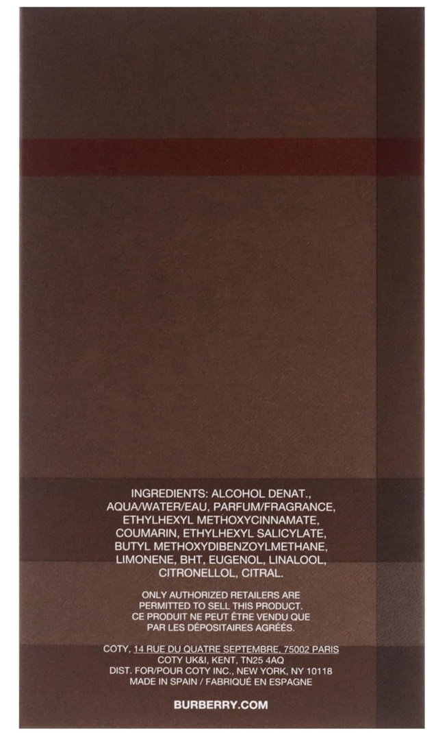 Burberry London for Men Eau de Toilette 100ml