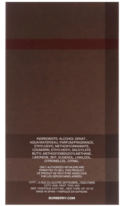 Burberry London for Men Eau de Toilette 100ml